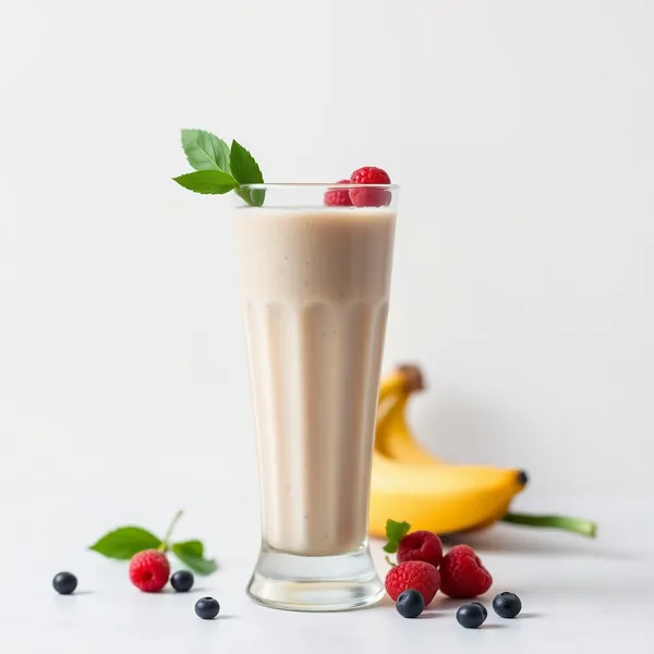 Smoothie Santé Intestinale à la Banane et à l'Eau de Coco