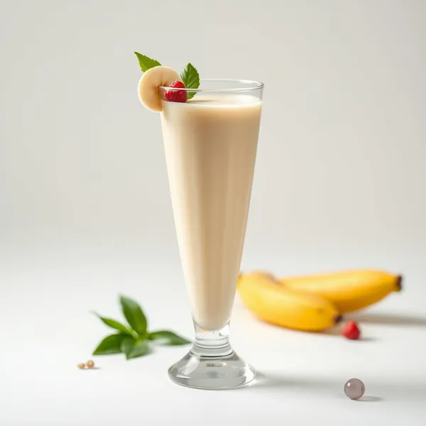Gut Health Banana Macadamia Milk Smoothie