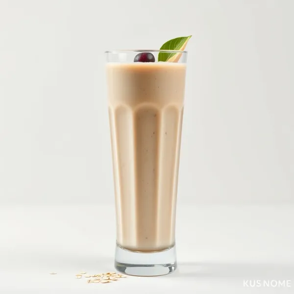 Smoothie Santé Intestinale à la Banane et au Lait d'Avoine
