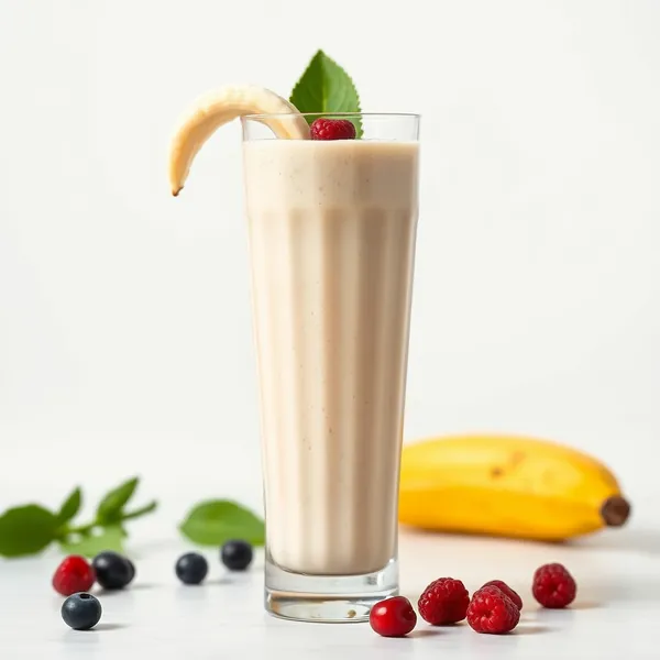 Smoothie Santé Intestinale à la Banane et au Lait de Riz