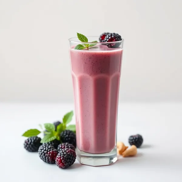 Smoothie Saúde Intestinal Mora Leite Caju