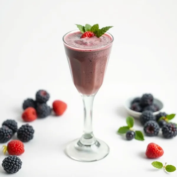 Smoothie Protéine Mûre Santé Intestinale