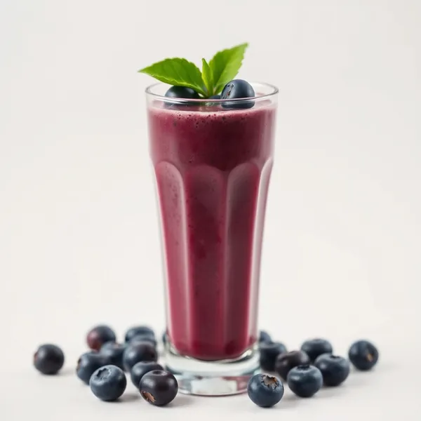 Smoothie de Suco de Morango e Maçã para Saúde Intestinal