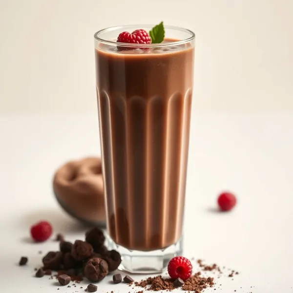 Smoothie Protéine Poudre Cacao Santé Intestinale