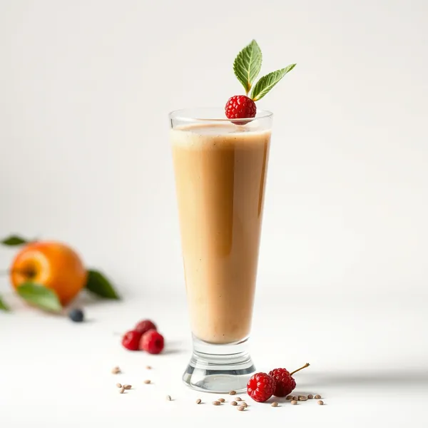 Smoothie de Graines de Chia et Jus de Pomme pour la Santé Intestinale