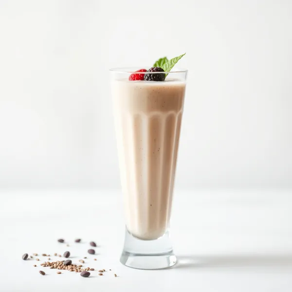 Gut Health Chia Seed Macadamia Milk Smoothie
