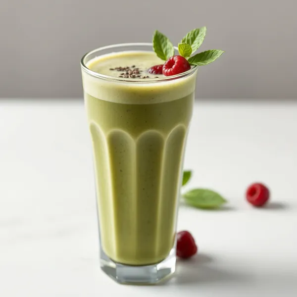 Smoothie de Chia et Thé Matcha pour la Santé Intestinale