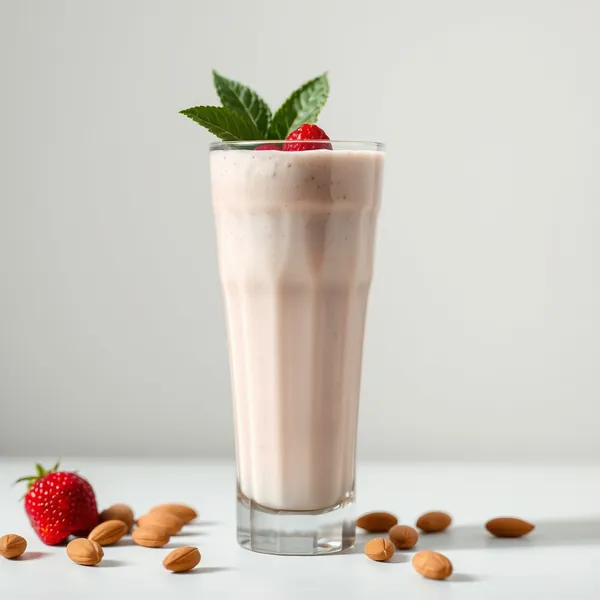 Batido de Coco y Almendra para la Salud Intestinal