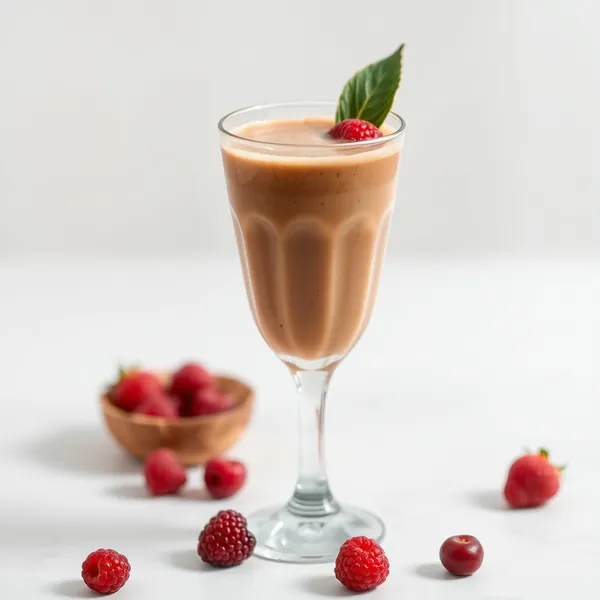 Smoothie de Café Frio de Coco para Saúde Intestinal