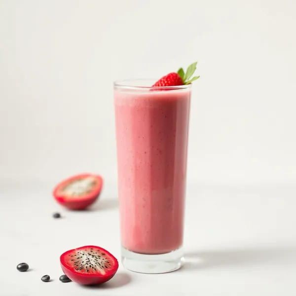 Smoothie de Kefir de Leite de Dragão para Saúde Intestinal