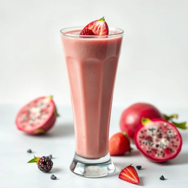 Batido de Proteína de Dragonfruit para Saúde Intestinal