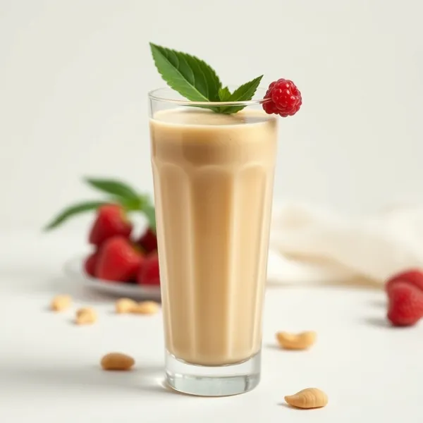 Smoothie de Gingembre et Lait de Macadamia pour la Santé Intestinale