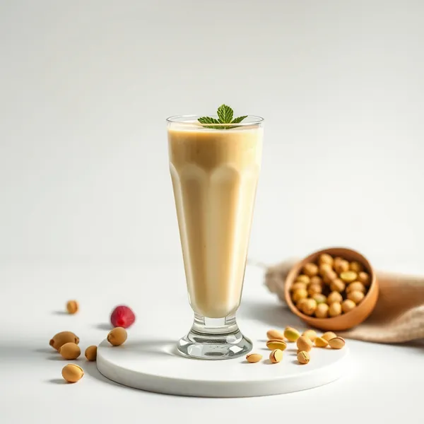 Gut Health Ginger Pistachio Milk Smoothie