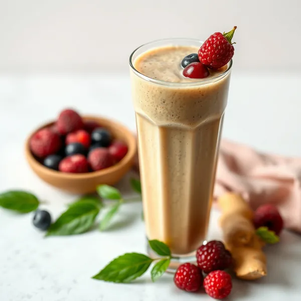 Smoothie Protéine Gingembre Santé Intestinale
