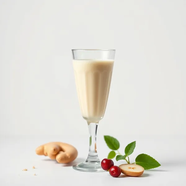 Smoothie Gingembre Lait de Soja pour la Santé Intestinale