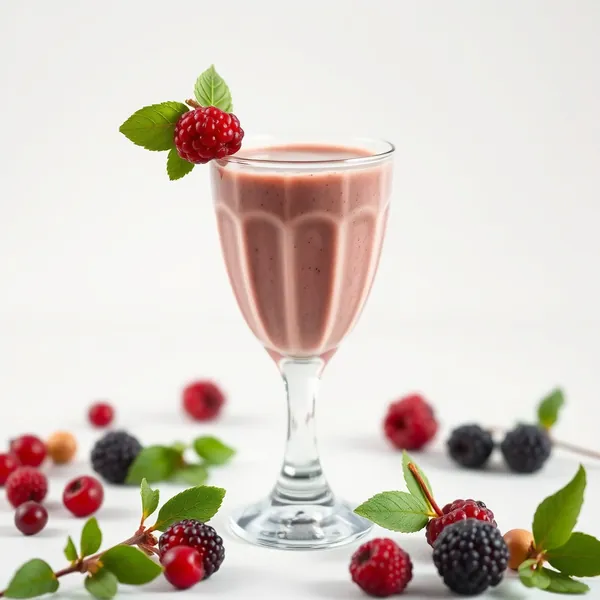 Gut Health Goji Berry Hazelnut Milk Smoothie