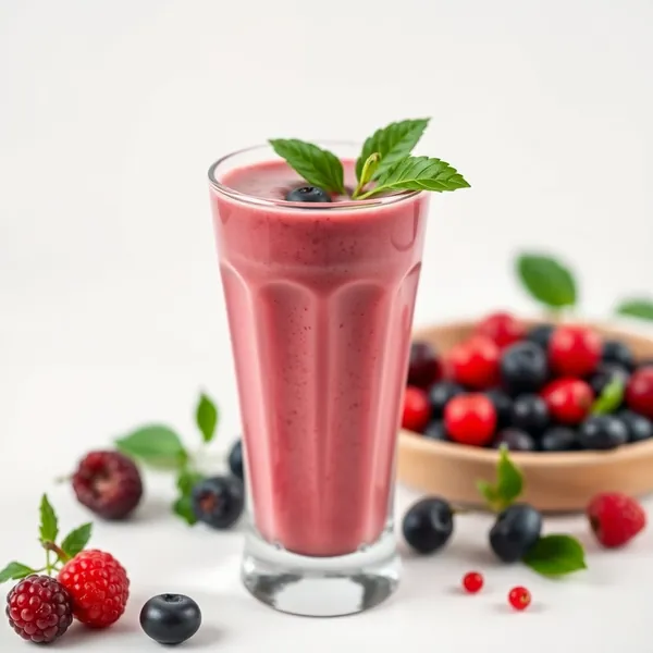 Batido de Kefir con Bayas de Goji para la Salud Intestinal