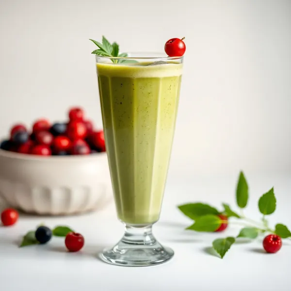 Gut Health Goji Berry Matcha Tea Smoothie
