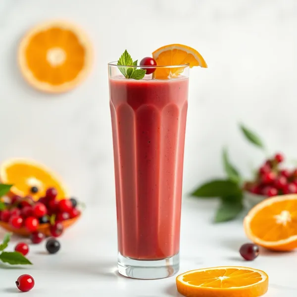 Smoothie de Laranja e Baya de Goji para Saúde Intestinal