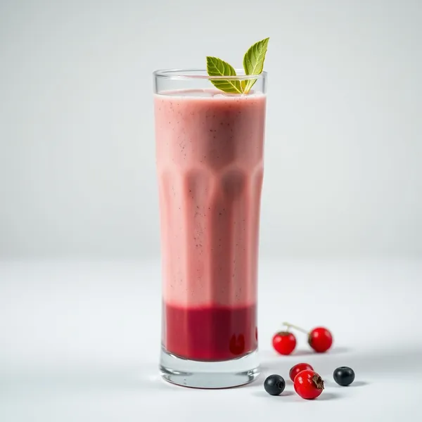 Smoothie de Santé Intestinale avec Baie Goji et Lait de Soja