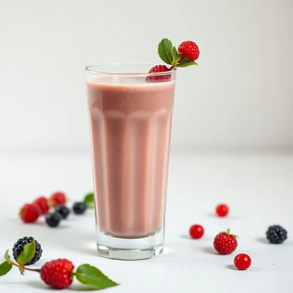 Smoothie de Leite de Espelta e Bayas de Goji para Saúde Intestinal