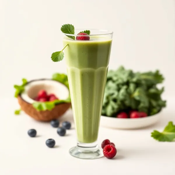 Smoothie Santé Intestinale Chou Vert Eau de Coco