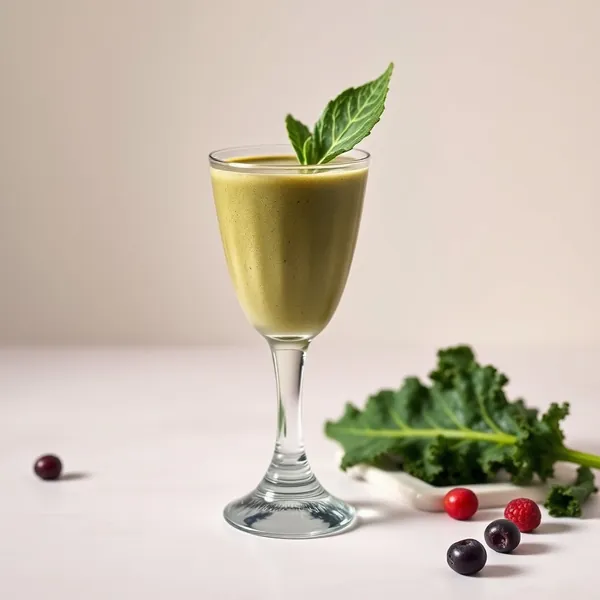 Smoothie Saúde Intestinal Couve Matcha