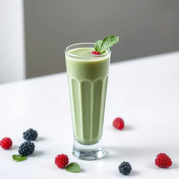 Batido de Proteína de Couve para Saúde Intestinal