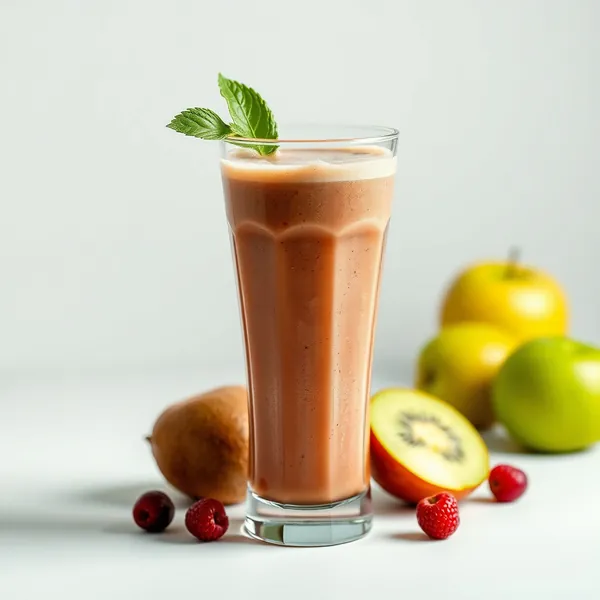 Smoothie de Kiwi e Maçã para Saúde Intestinal