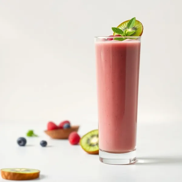 Smoothie Kiwi Eau de Coco pour la Santé Intestinale