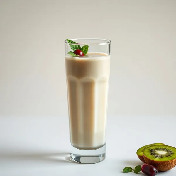 Smoothie de Kiwi e Leite de Espelta para Saúde Intestinal