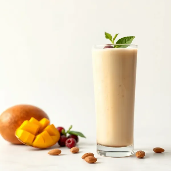 Batido Salud Intestinal Mango Almendra Leche de Coco