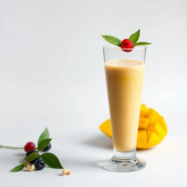 Batido de Mango y Leche de Anacardo para la Salud Intestinal