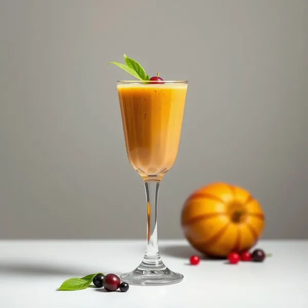 Smoothie de Manga Fria com Café para Saúde Intestinal