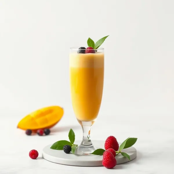 Batido de Mango y Yogur Griego para la Salud Intestinal