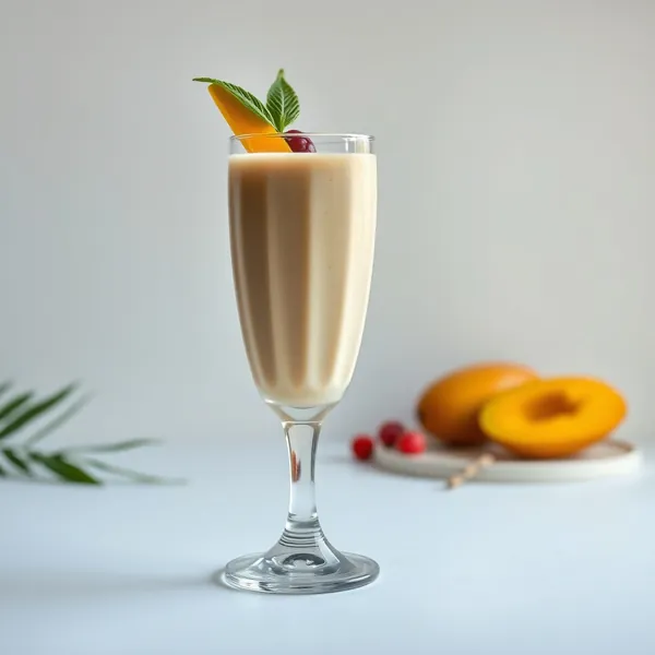 Smoothie Mangue et Lait de Cannabis pour la Santé Intestinale