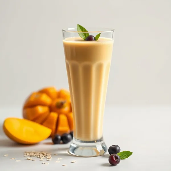 Batido de Mango y Leche de Avena para la Salud Intestinal