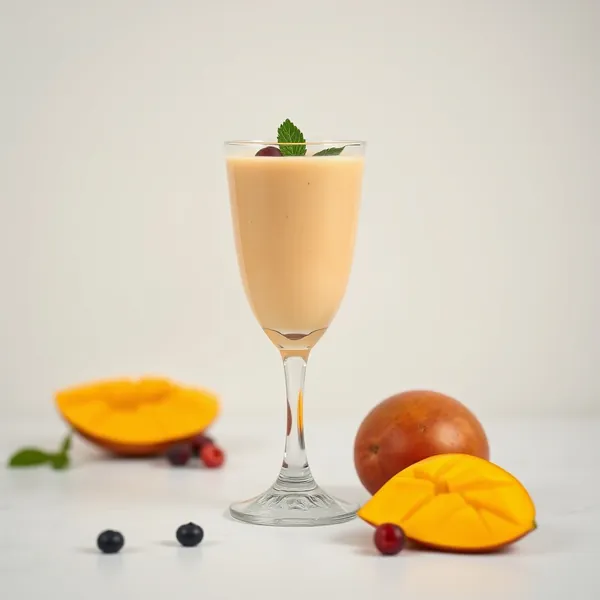 Smoothie Mangue et Lait d'Épeautre pour la Santé Intestinale