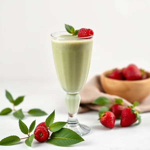 Smoothie Kefir Matcha pour la Santé Intestinale