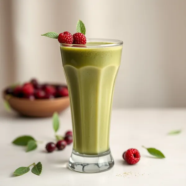 Smoothie de Thé Matcha pour la Santé Intestinale
