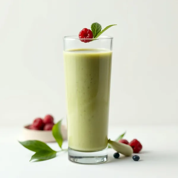 Smoothie Darmgesundheit Matcha Erbsenmilch