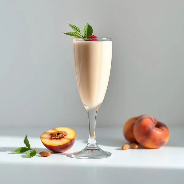 Batido Salud Intestinal Durazno Leche Almendra