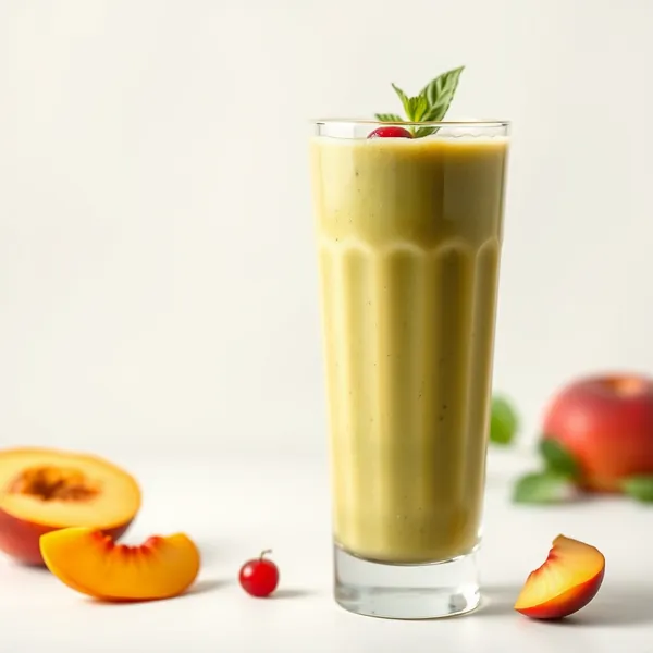 Smoothie Santé Intestinale Pêche Matcha
