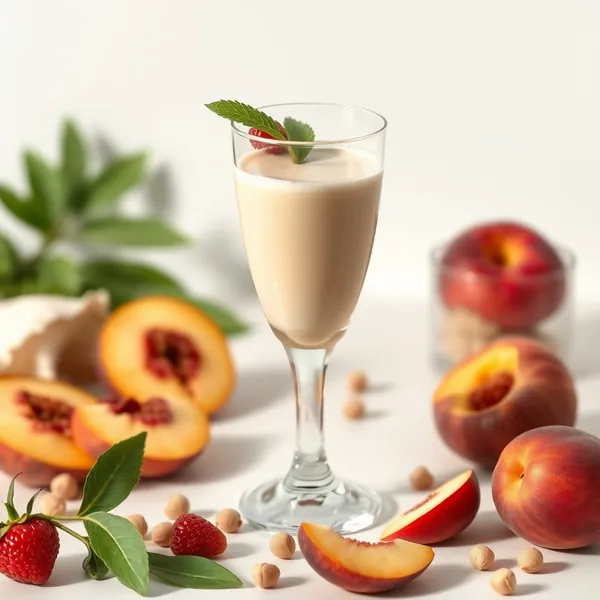 Smoothie Saúde Intestinal Pêssego Pistache