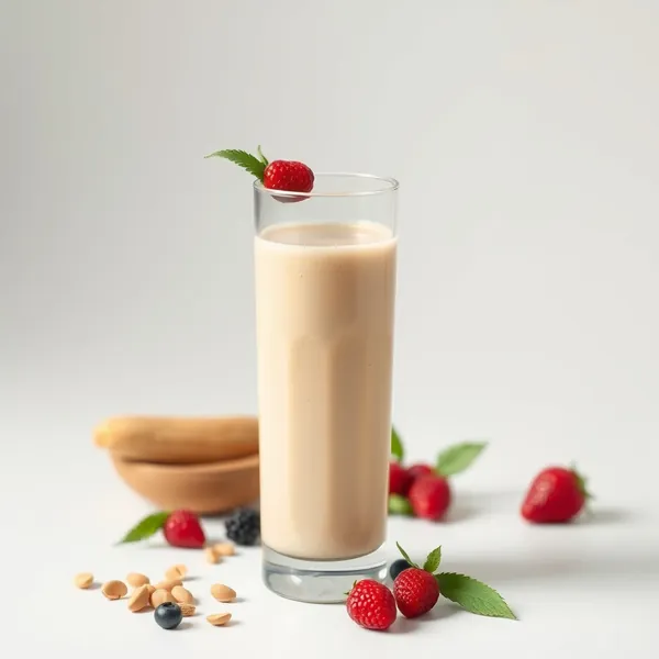 Gut Health Peanut Butter Hemp Milk Smoothie