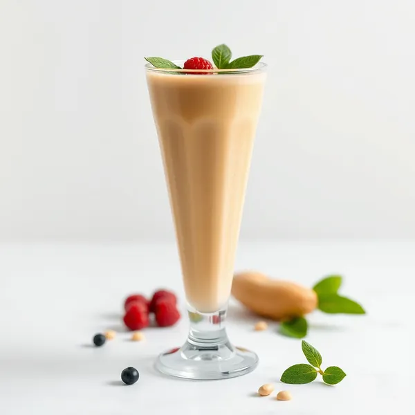 Smoothie de Beurre de Cacahuète et Lait de Macadamia pour la Santé Intestinale