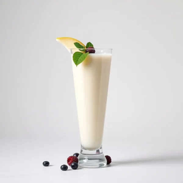 Smoothie aus Kefir und Birne für die Darmgesundheit