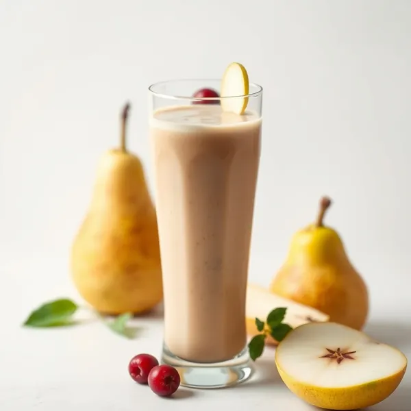 Batido de Proteína de Pera para Saúde Intestinal