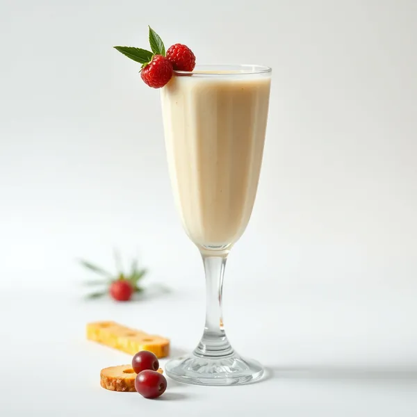 Smoothie de Abacaxi e Leite de Arroz para a Saúde Intestinal