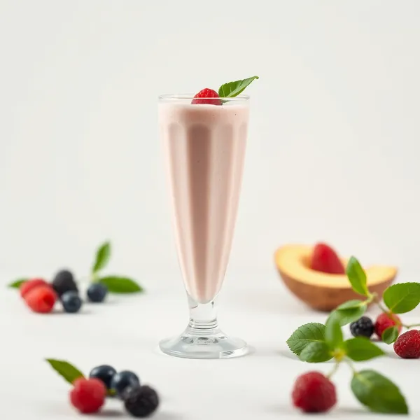 Batido de Yogur Griego con Proteína para Salud Intestinal